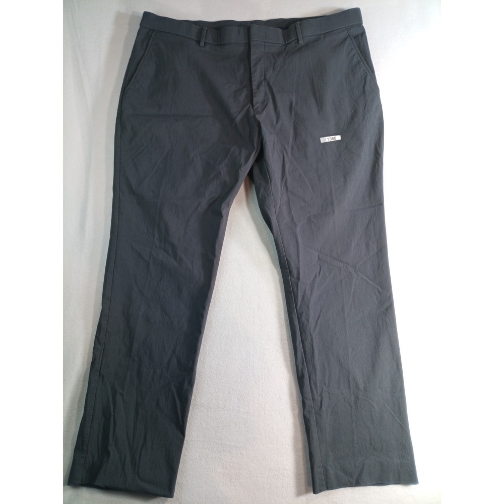 Lauren Ralph Lauren Dress Pants 40x30 Gray Flat Front Classic Fit (P)